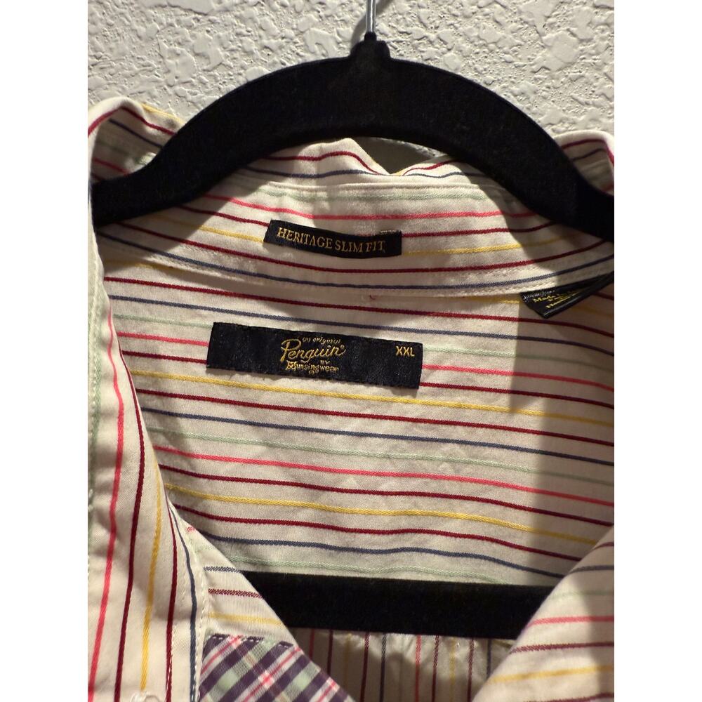 Penguin Heritage Slim Fit Long Sleeve Button Up XL - Picture 3 of 3